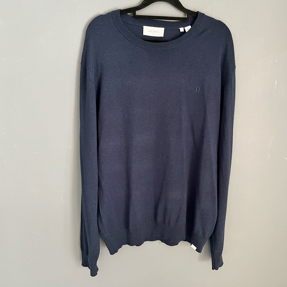 Navy Crewneck Sweater